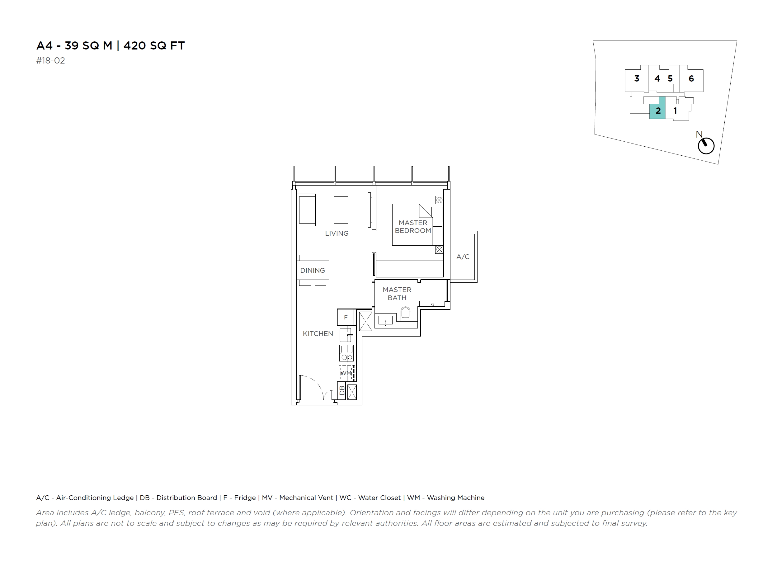 3 Cuscaden 3 Bedroom Floor Plan 5