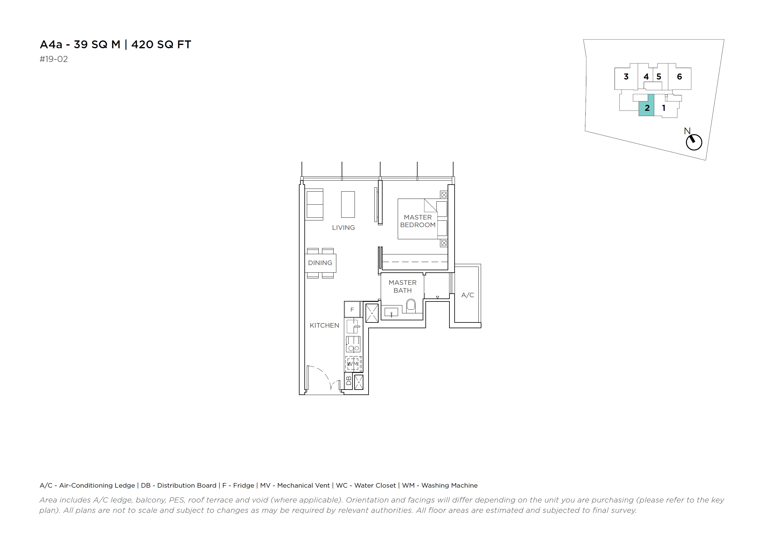3 Cuscaden 3 Bedroom Floor Plan 6